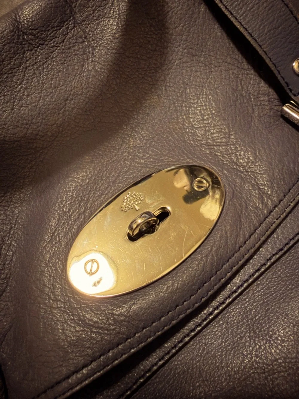 Authentic Mulberry Alexa Slate Purse - Picture 3 of 14